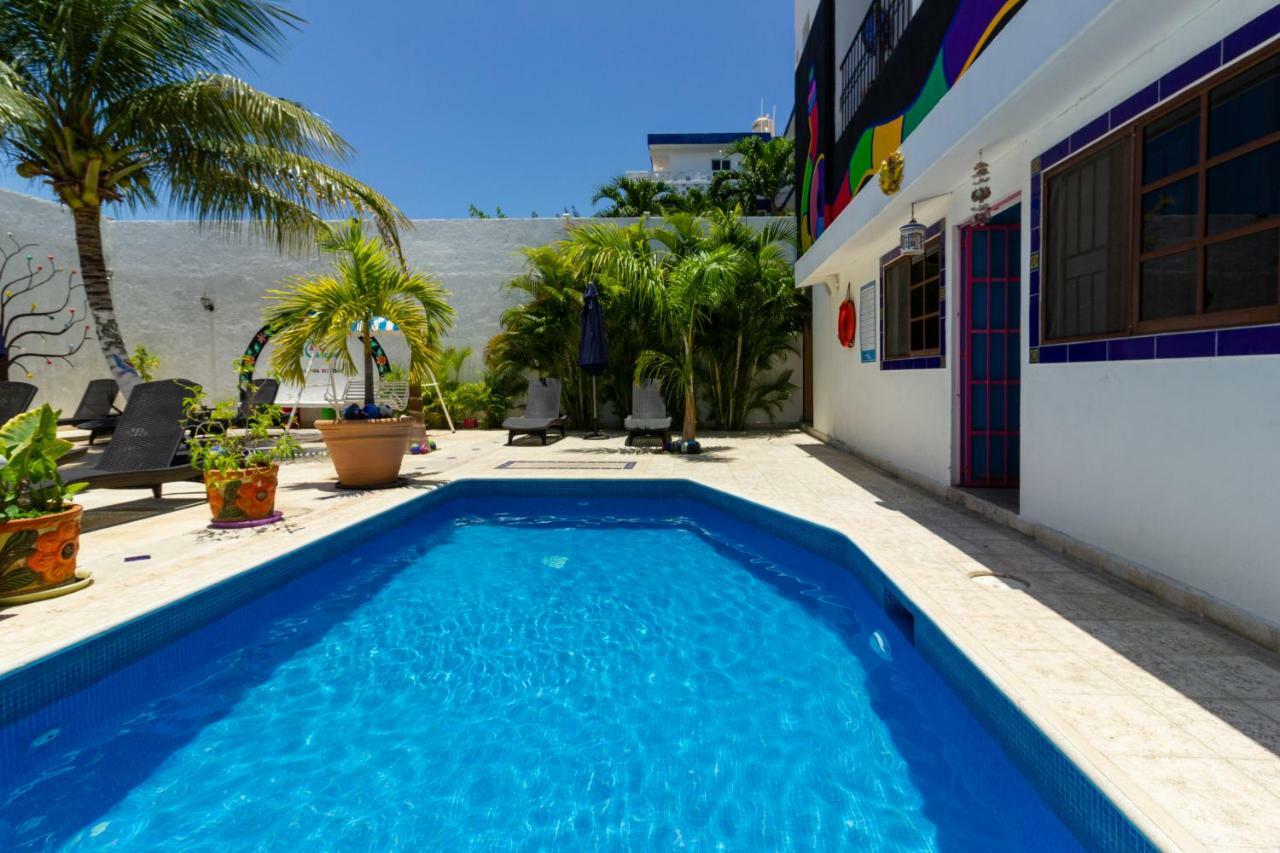 Mexicasa Cancun Hostel كانكون المظهر الخارجي الصورة